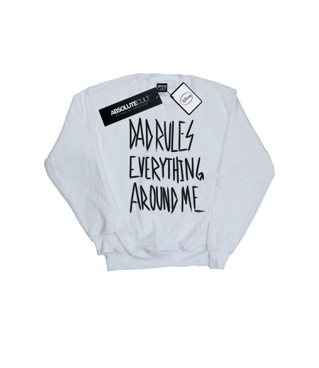 Disney Sweat Womens/Ladies The Lion King Dad Rules Everything Sweatshirt (Blanc) - UTBI22116