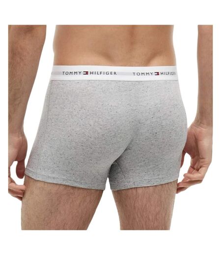 x3 boxers noir/blanc/gris homme tommy hilfiger trunk1
