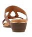 Sandales Paradise Femme Marron Lunar-2