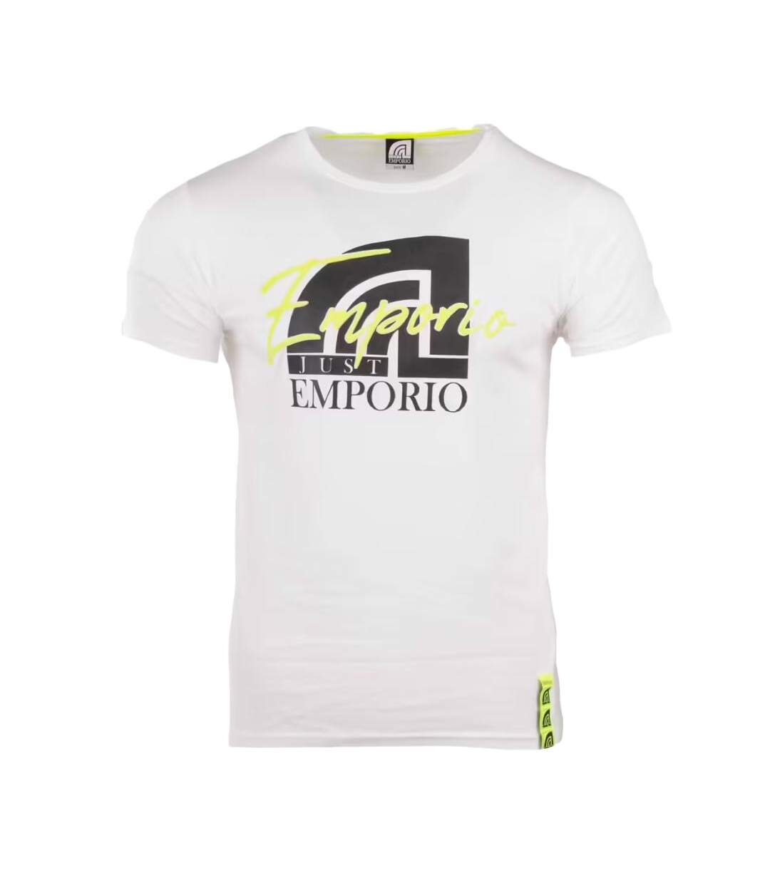 T-shirt Blanc Homme Just Emporio MAIKI - L-1