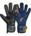 Gants De Gardien De But Attrakt Freegel Adulte Bleu Marine Foncé Reusch-4