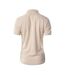 Womens/ladies Polo Shirt Beige Cream Magnum-2