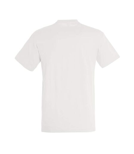 Mens Regent Short Sleeve T-shirt Off White SOLS
