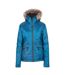 Blouson de ski meredith dlx femme bleu cosmique Trespass