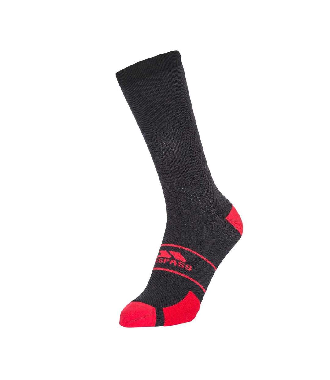 Socquettes Cyclisme Motif/style Cadre Femme Noir Trespass-2