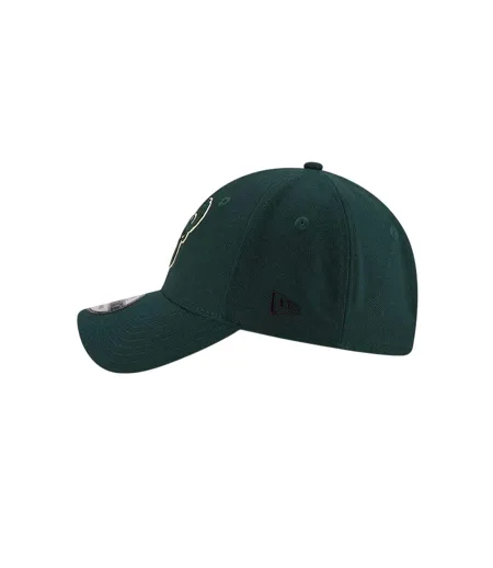 Casquette De Baseball Motif/style Logo New Era 9fifty Adulte Vert Foncé Milwaukee Bucks