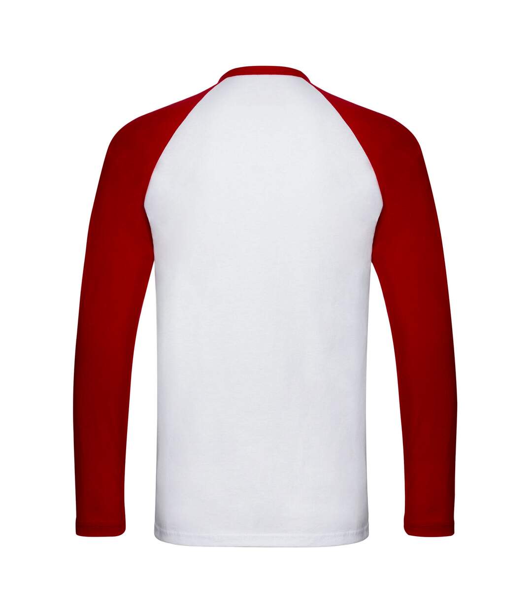 T-shirt adulte blanc / rouge Fruit of the Loom