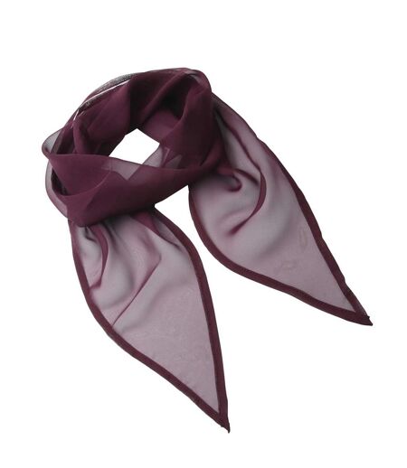 Écharpe Femme Taille Unique Aubergine Premier
