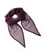 Écharpe Femme Taille Unique Aubergine Premier-2