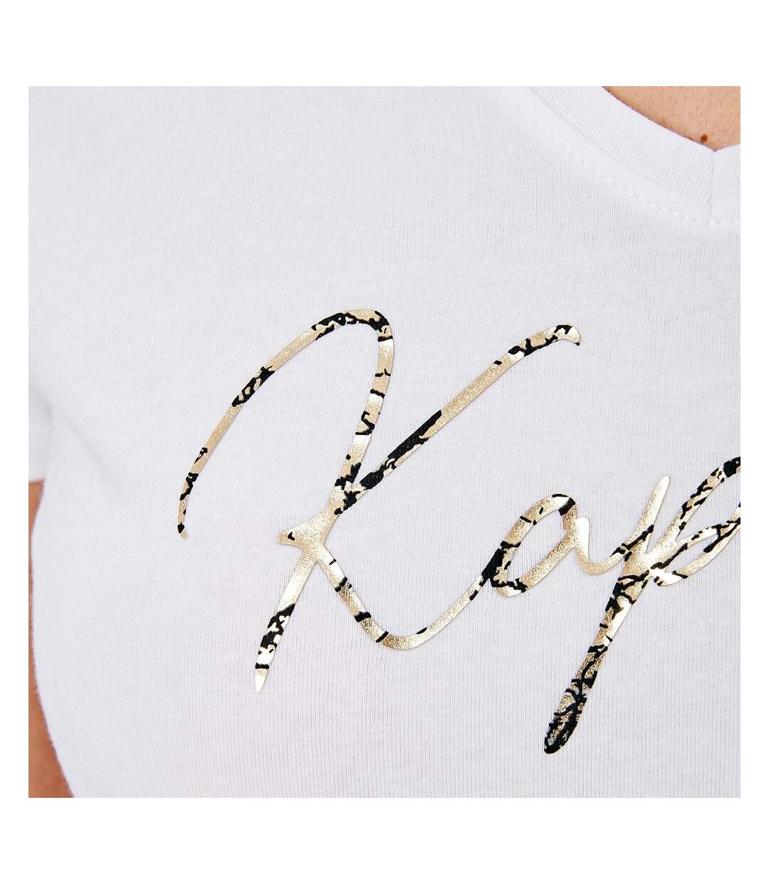 T-shirt blanc femme kaporal 3w11-3