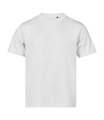 Mens urban loose t-shirt white Tee Jays