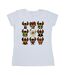 Disney T-shirt en coton Femmes/Ladies Lilo & Stitch Halloween Costumes (Blanc) - UTBI26030-1