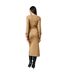 Robe mi-longue femme brun-beige Principles