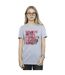 Disney Womens/Ladies The Lion King Power Of Roar - T-shirt boyfriend en coton (Gris sportif) - UTBI29397-1