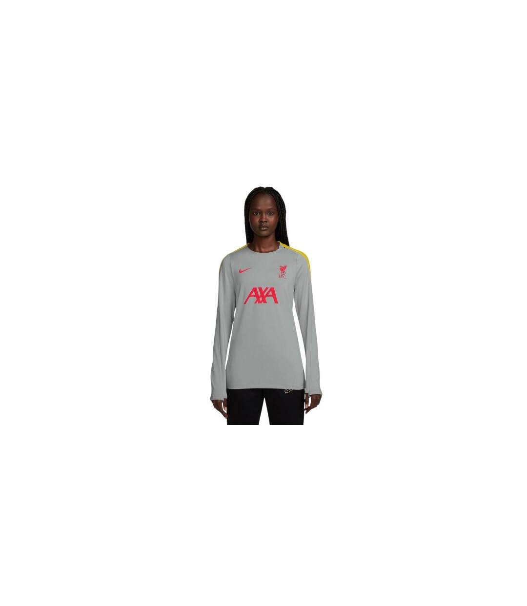 Haut D´entraînement Motif/style Liverpool Fc Strike 2024/2025 Femme Gris Nike-1