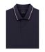 Mens Pique Short-sleeved Polo Shirt Navy Bugatti-3
