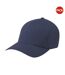 Lot de 2  casquettes de baseball homme bleu marine Yupoong-1