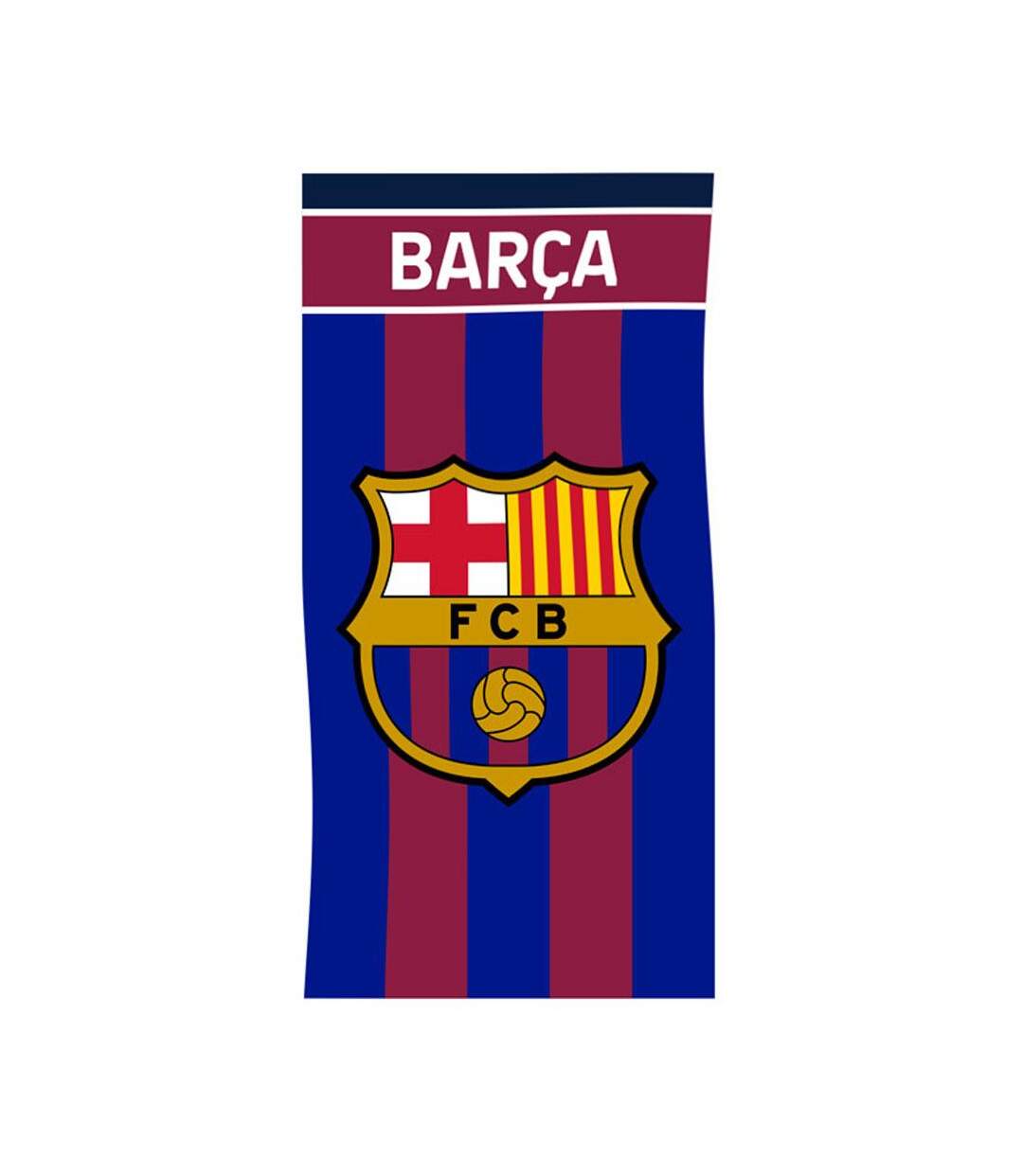 Serviette bleu/rouge mixte sport zone barça-1