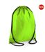 Lot De 2  Budget Sac De Gym Résistant À L´eau Avec Cordon De Serrage 11 Litres Taille Unique Vert Citron Bagbase-1