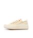 Baskets basses beige femme refresh lona-1