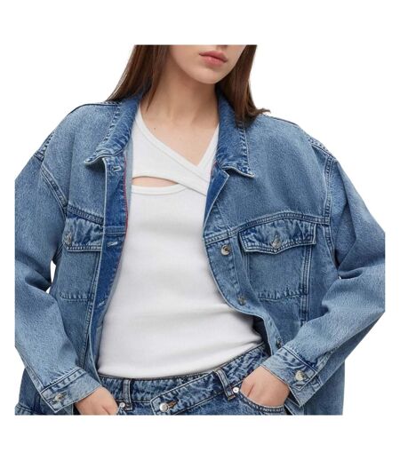 Veste En Jean The Icon Femme Bleu Clair Hugo