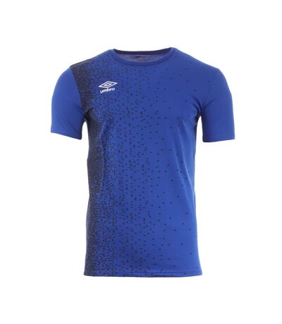 T-shirt Bleu Homme Umbro Match - XL