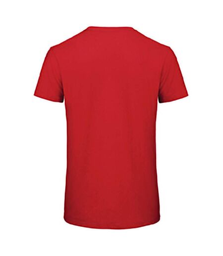 T-shirt En Coton Bio Homme Rouge B&C Favourite