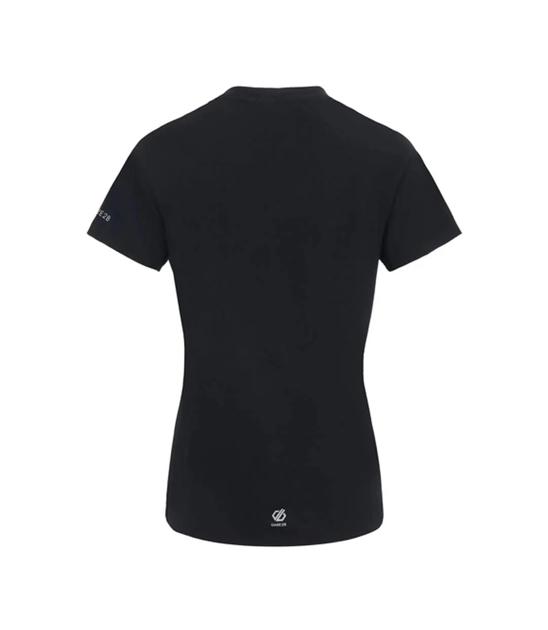 Womens/ladies Nimble T-shirt Black Dare 2B-3