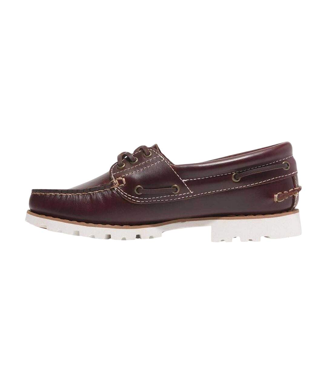 Mens Classic Leather Boat Shoes Brown Timberland-3