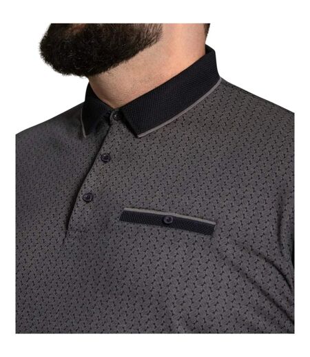 Polo Motif/style Imprimé Intégral D555 Scarborough Homme Marine Duke