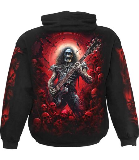 Sweat à capuche tomb of rock adulte noir Spiral Direct