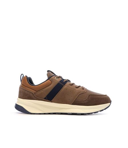 Baskets marron homme schott fugio cognac