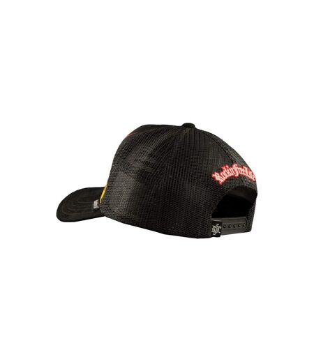 Casquette trucker avec filet bi-matière Burning Rock'n Free Life