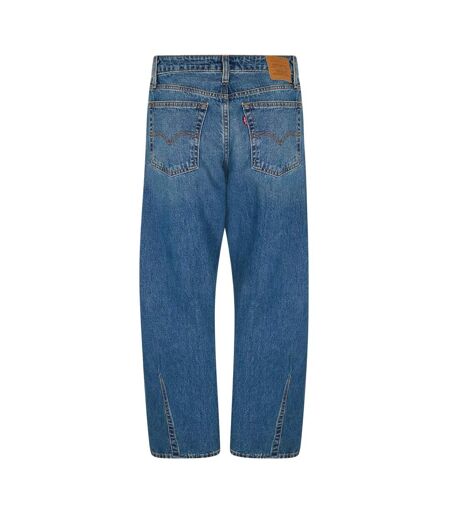 Womens/ladies Balloon Baggy Jeans Blue Levis