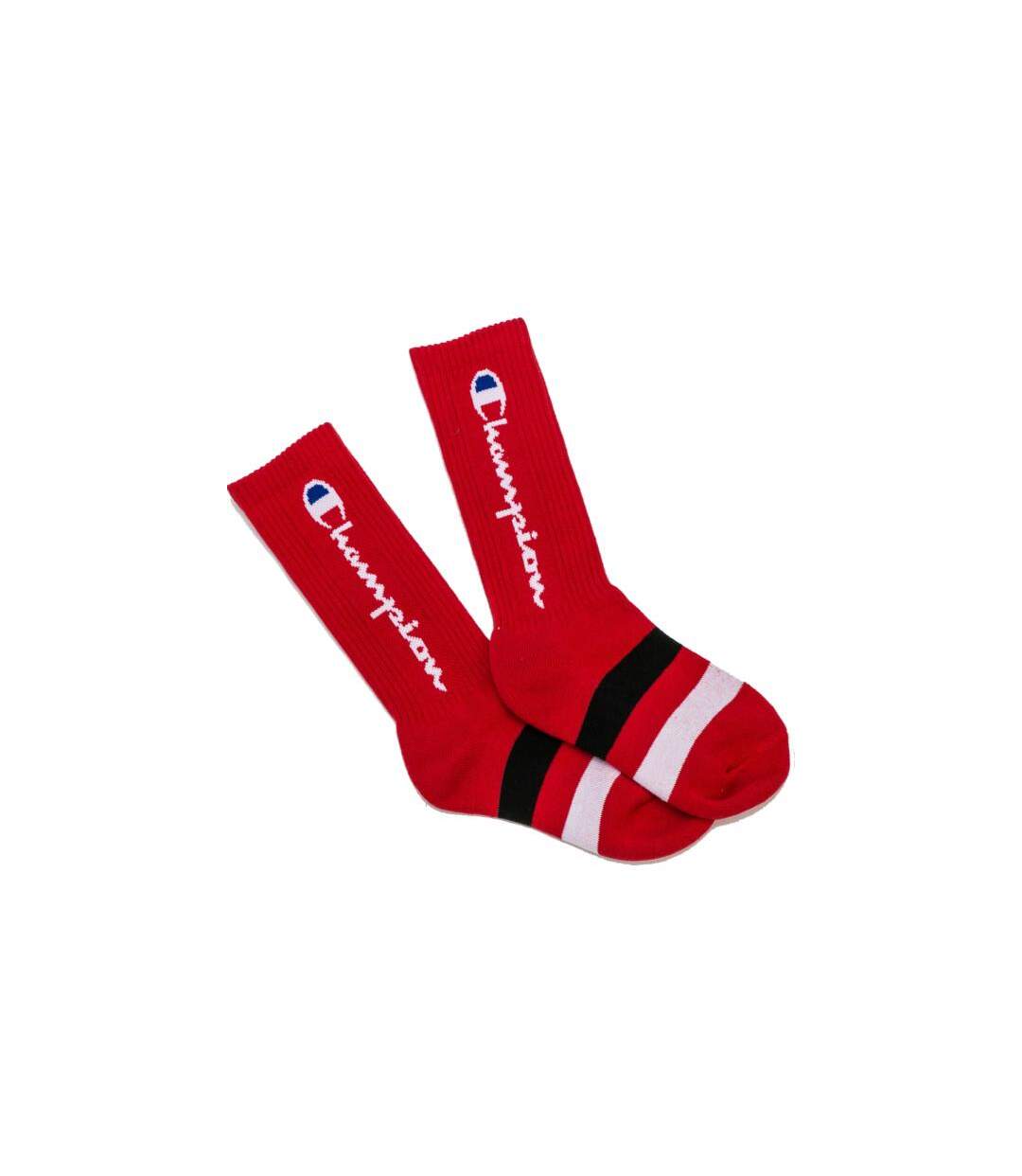 CHAMPION Chaussettes Homme Coton ROCHESTER AUTHENTIC Rouge-2