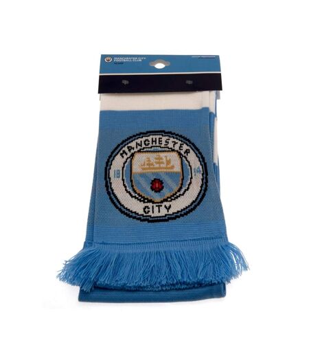Manchester City FC Bar Scarf (Blue/White) (One Size) - UTTA2258
