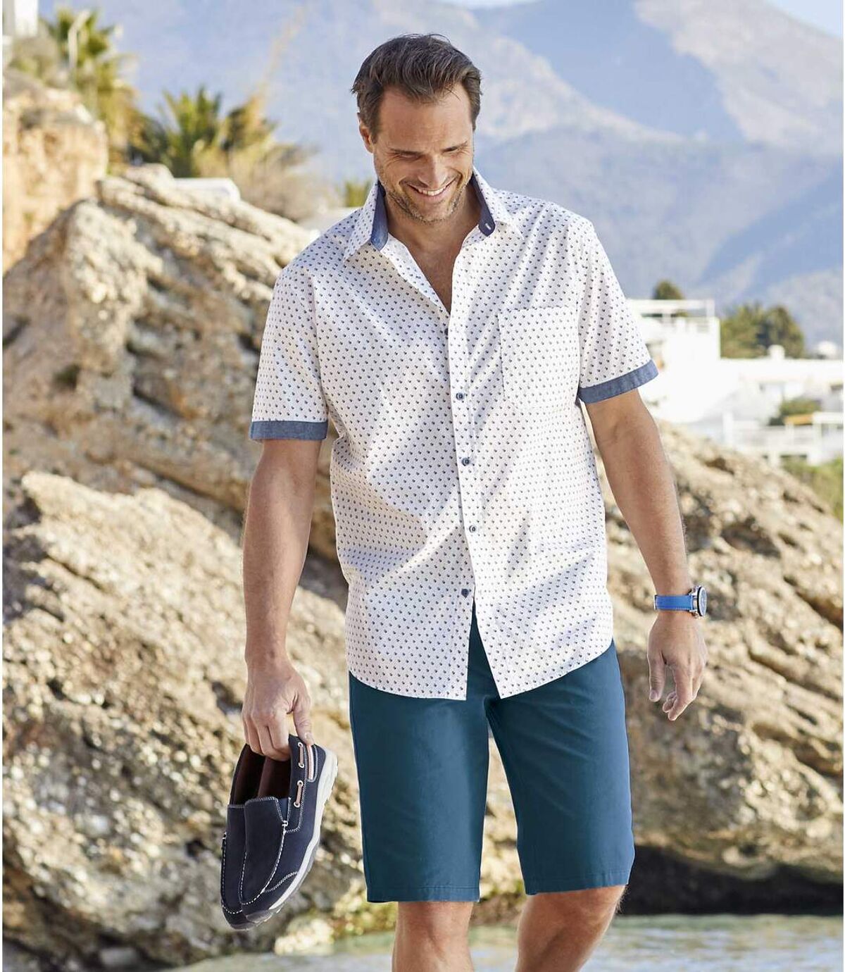 Bermudy Chino Ocean Atlas For Men