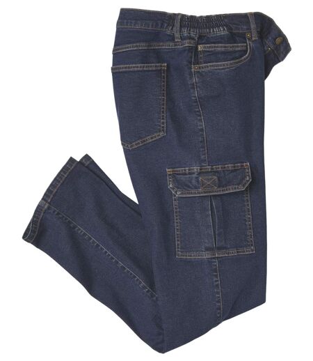 Le Jean Cargo à Taille Semi-Elastiquée