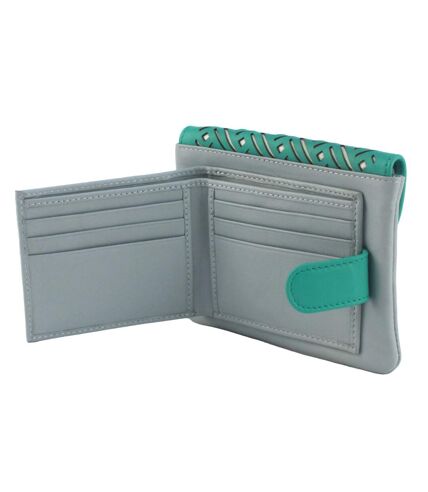 Porte-monnaie luna femme taille unique gris clair / turquoise vif Eastern Counties Leather Eastern Counties Leather