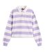 Polo Motif/style À Rayures Femme Améthyste Tommy Jeans-2