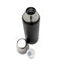 Elite copper vacuum insulation 1l flask one size black Swiss Peak-4