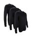 3 Pack Mens Thermal Underwear Top | Winter Base Layer Long Sleeve Top-1