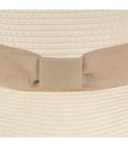 Isotoner Chapeau femme bande beige