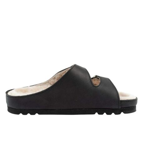 Chaussons Kim Femme Beige Noir Scholl