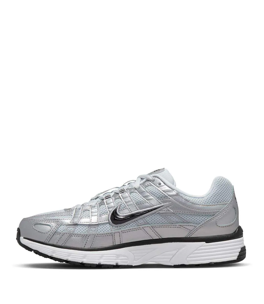 Baskets P-6000 Femme Blanc Argenté Nike-2