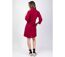 Robe chemise boutonnée CLAUDINE framboise Coton Du Monde-4