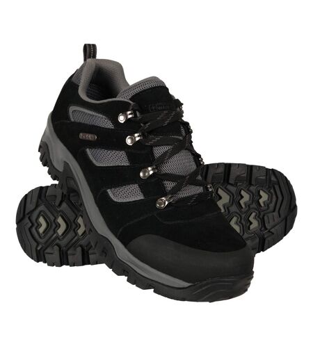 Chaussures De Marche Voyage Homme Noir Vif Mountain Warehouse