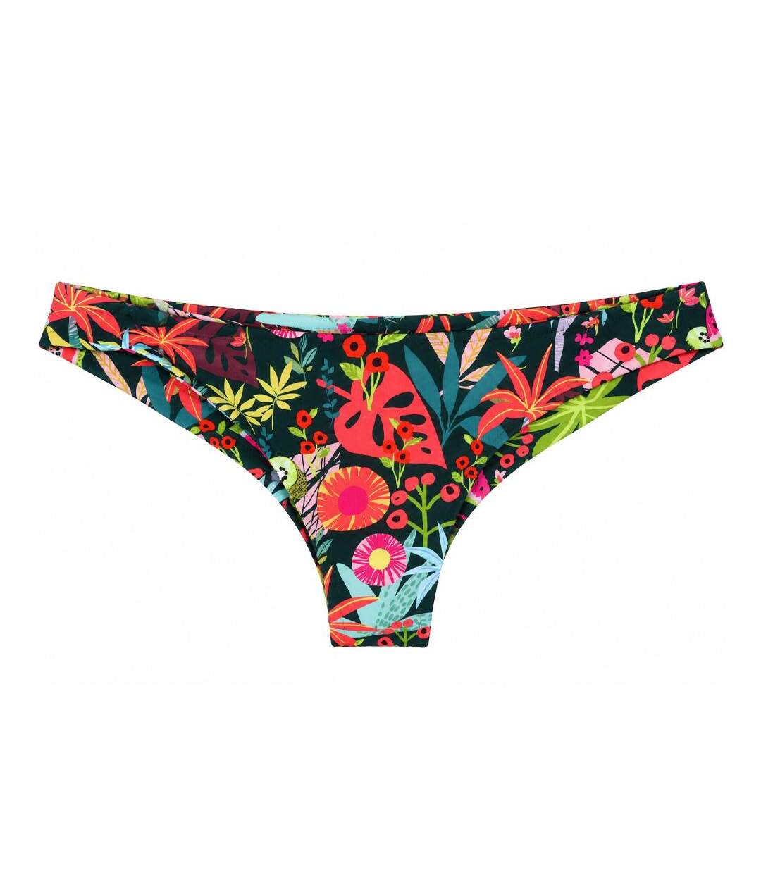 Bas de maillot de bain vert/rose femme grain de sable 50220-1