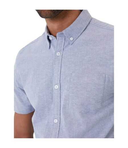 Mens Oxford Chest Pocket Shirt Denim Saltwell