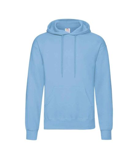 Sweat À Capuche Classic Adulte Bleu Ciel Fruit Of The Loom
